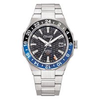Orologio Citizen Uomo Serie 8 GMT in Acciaio NB6031-56E - NB6031-56E